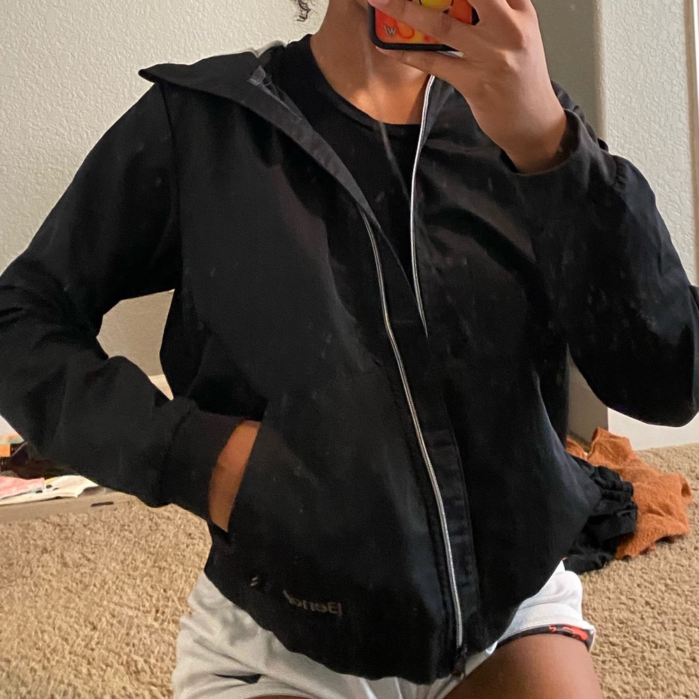 Black zip up